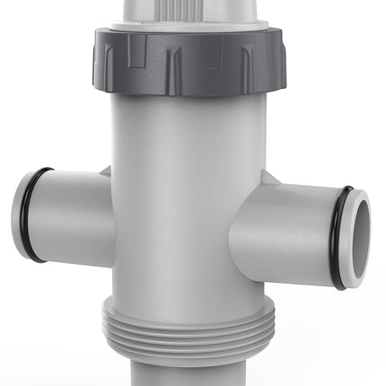 POOLHACKER Dual Split Hose Plunger Valve, Above Ground Pool Parts, Pool Accessories and Replacement Parts for Coleman