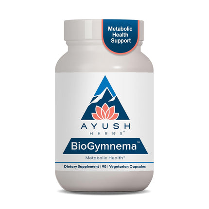Ayush Herbs BioGymnema - Metabolic Vitamin & Herb Blend, Metabolic Health Supplement for Women & Men with Biotin, Berberine, Bitter Melon & Gymnema, Nutrient Support - 90 Servings