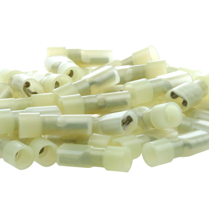 Blue Female Spade Connector 16-14 AWG, 200 pcs