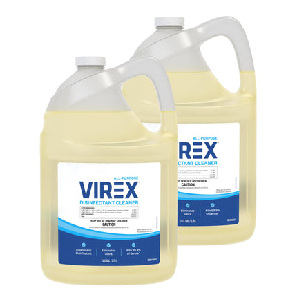 VIREX Diversey All Purpose Disinfectant Cleaner, 1 Gallon, 2 Pack
