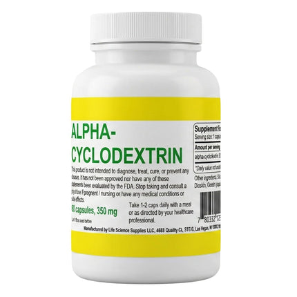 Alpha Cyclodextrin Capsules, 60 ct