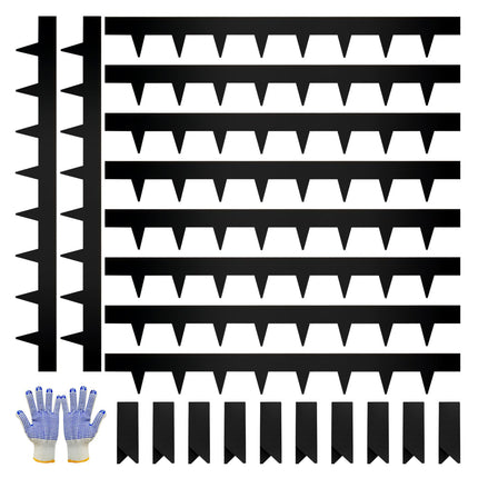 Steel Landscape Edging 4.5 Inch Metal Landscape Edging 33Ft Total 10-Pack