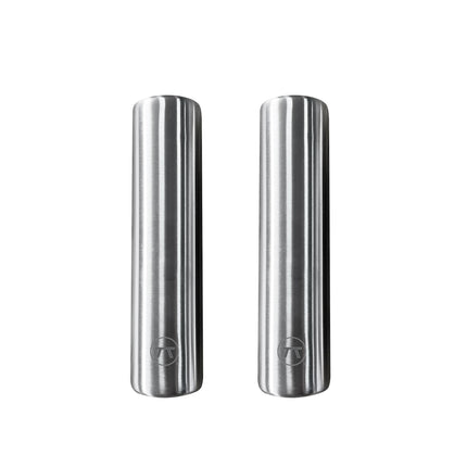 Outset Stainless Steel Cylinder Ice Packs, Set of 2 Metal Lunch Box Coolers