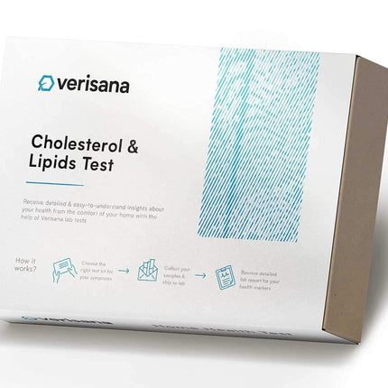 Cholesterol and Lipids Test – Check Your HDL, LDL and Triglyceride Levels – CLIA-Certified Lab – Verisana