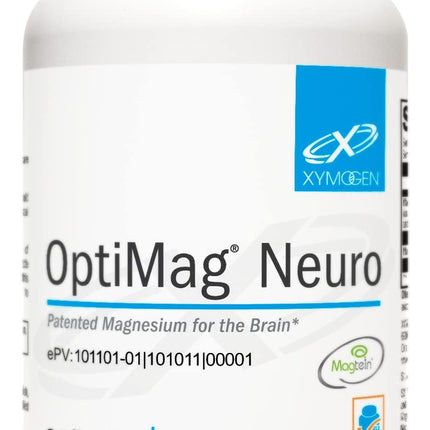 XYMOGEN OptiMag Neuro - Magnesium L-Threonate with Albion Chelates - Brain, Stress & Sleep Support - Bioavailable Magnesium Complex - Vegan, Gluten-Free, & Non-GMO - 90 Capsules