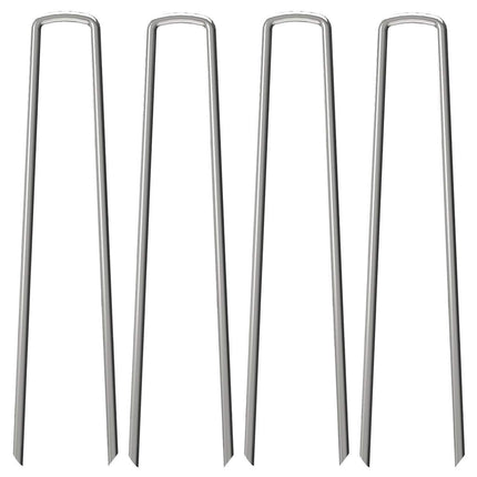 OK5STAR Landscape Staples 12 inch, 100 Pack Heavy Duty Garden Stakes