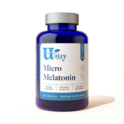 Micro Melatonin | Low Dose Melatonin 0.25 mg Cherry Flavored Tablet | Safe for Kids | Made in The USA | 3rd Party Tested | Natural Sleep Aid |120 Tablets