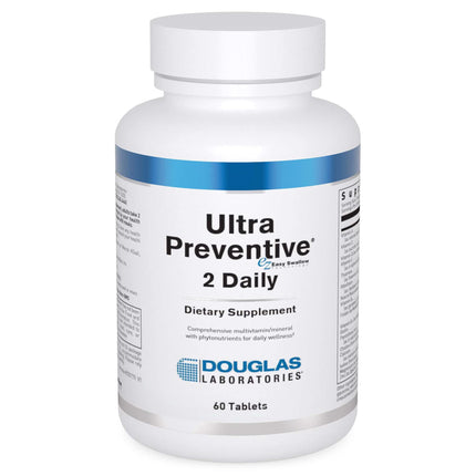 Douglas Laboratories Ultra Preventive 2 Daily | Multivitamin and Mineral Supplement to Support Energy Production, Immune Function, and Overall Health* | 60 Tablets