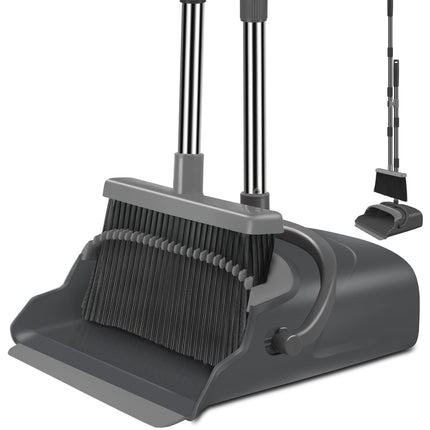 Mop Heavy Quality Floor Mop with Bucket, Flexible Kitchen tap Flat Squeeze Cleaning Supplies 360 Flexible Head/2 Reusable Pads Clean Home Floor Cleaning