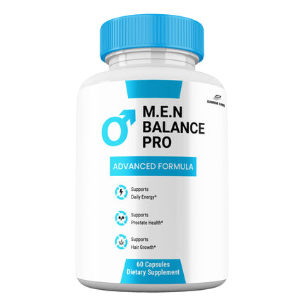 (1 Pack) M.E.N Balance Pro Capsules, Advanced Premium M.E.N. BalancePRO Official Supplement Vitamin Pills, 1 Month Supply
