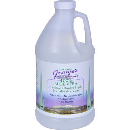 Georges Aloe Vera Drink, 64 Ounce