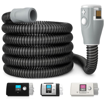 ZURNMED® Climate-Line Air Hose for AirSense 10 & AirCurve 10 (6.5 ft / 2 m) – Premium CPAP Tubing Replacement – Flexible, Leak-Free Hose for Restful Sleep (S10 Models Only)