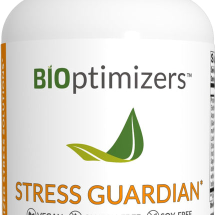 BIOptimizers Stress Guardian – Stress Relief Capsule – Rest Support Management - 90 Capsules