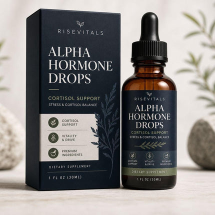 Rise Vitals Alpha Hormone Drops for Men (1PCS)