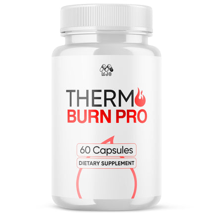 Thermo Burn Pro Capsules, Official Thermoburn Pro Pills with All Natural Ingredients, Maximum Strength ThermoburnPro with Advanced Premium Vitamins Supporting Wellness & Health Naturally (60 Capsules)