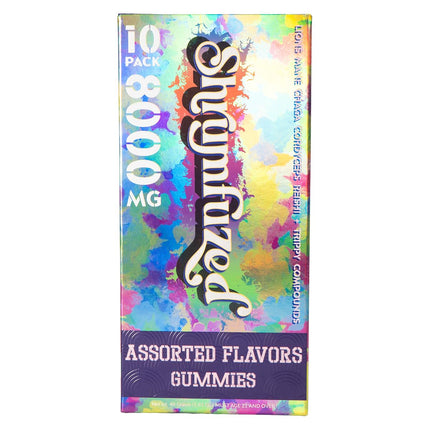Shrumfuzed Proprietary Nootropic Gummy | Lion's Mane, Reishi, Chaga, and Cordycep Nootropic Mushroom Blend (10, Assorted)