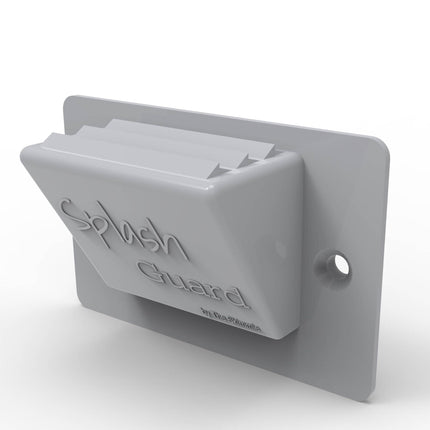 The Skimmie Splash Guard - Reduce Water Loss with Splash Guard for Swimming Pools - Easy to Install and Durable Replacement for Pool Overflow Drain Covers (Gray)