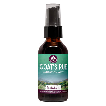 WishGarden Herbs Goat's Rue Lactation Supplement - Organic Herbal Tincture to Increase Breastmilk Supply, Fenugreek Free Lactation Supplement, Breast Milk Supply Boost, Flow, Quality & Production, 2oz