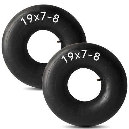 2 PCS 19x7-8 Inner Tube Heavy Duty 19x7.00-8, 20x7-8 Tube with TR13