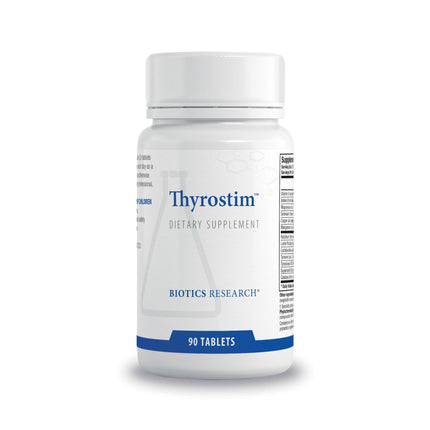 BIOTICS RESEARCH Thyrostim™ –Endocrine Support, Balance Thyroid Hormones, T3, T4, Aid Thyroid Gland, Boost Metabolism, Aid in Digestion, Support Nervous System 90 Tablets