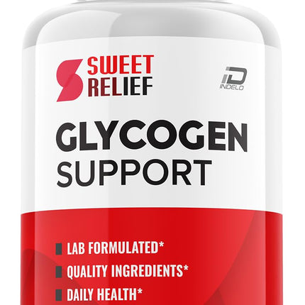 Sweet Relief Glycogen Support Capsules - SweetRelief Optimizer Advanced Formula, Sweet Relief Supplement, SweetRelief Booster Reviews,Glycogen Supplement (1 Pack - 60 Capsules)