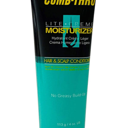 Pro-Line Comb-Thru Lite-Cr?me Moisturizer, Hair & Scalp Conditioner for Men, 4-Ounce Tubes (Pack of 6)