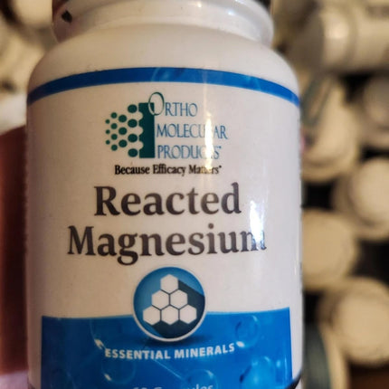 Ortho Molecular Reacted Magnesium - 60 Capsules