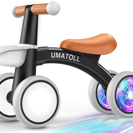 Umatoll Baby Balance Bike Toy for 1 Year Old Boy Girl, First Birthday Gift