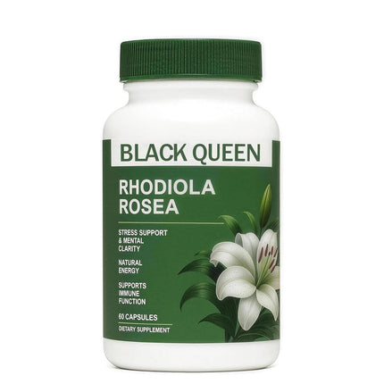 Nerve Savior Black Queen Rhodiola Rosea Capsules 500mg - 60 Capsules