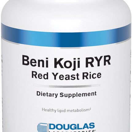 Douglas Laboratories Beni Koji Red Yeast Rice | Fermented Red Rice to Support Healthy Blood Lipid Metabolism* | 120 Capsules
