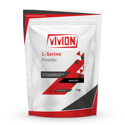 L‑Serine Powder - 1000 Grams - Amino Acid - Powdered for Manufacturing Cognitive Health & Cellular Support Tablet Capsule Formulations - 1 kg (2.2 lb)