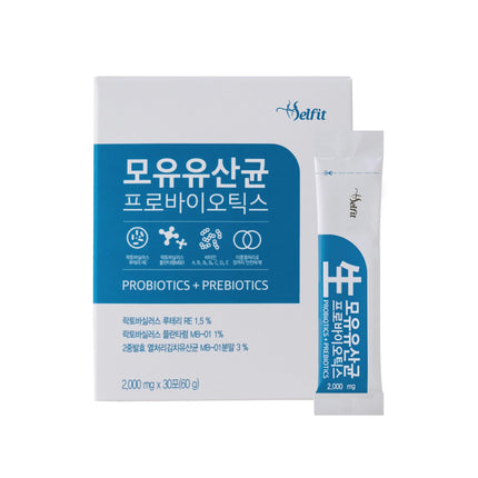 Breast Milk, Mother’s Milk Probiotics Powder 30ea, Digestive Supplement Gut Health Adult Senior Children