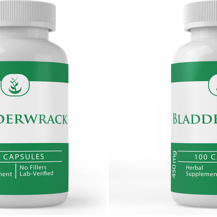 PURE ORIGINAL INGREDIENTS Bladderwrack, (100 Capsules) Always Pure, No Additives Or Fillers, Lab Verified (Pack of 2)