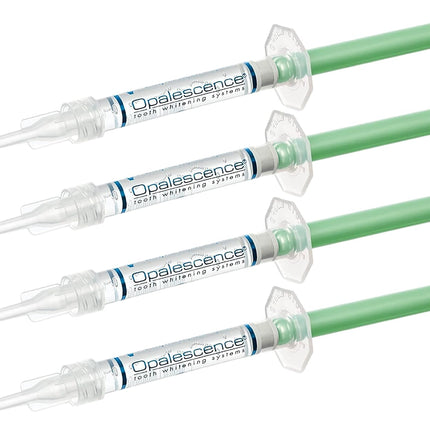 Opalescence 20% Teeth Whitening Refill Kit (4 Syringes) Carbamide Peroxide. Made by Ultradent, in Mint Flavor. Tooth Whitening Refill Syringes - B-5196-4