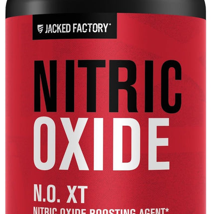 Jacked Factory N.O. XT Nitric Oxide Supplements for Men w/Nitrosigine L Arginine L Citrulline Supplement for Muscle Pumps & Vascularity - Pre Workout Nitric Oxide Booster & Muscle Builder - 180 Caps