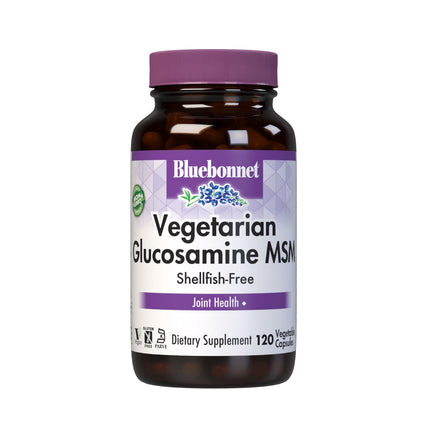 BlueBonnet Vegetarian Glucosamine Plus MSM Supplement, 120 Count ('743715011151)