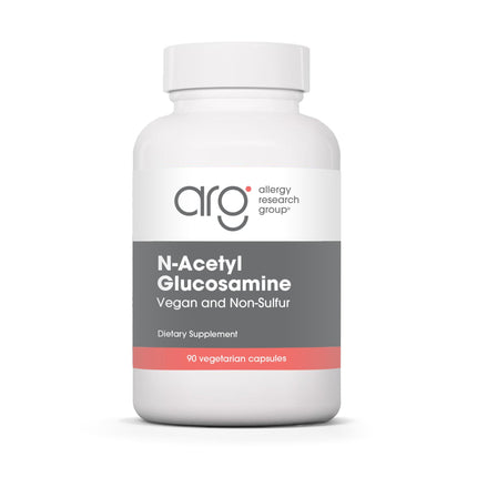 Allergy Research Group ARG N-Acetyl Glucosamine (NAG) - Vegan Glucosamine Supplement - Gastrointestinal & Connective Tissue Support - Non-Sulfur Formula - 90 Servings - 90 Capsules