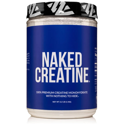 NAKED Pure Micronized Creatine Monohydrate – 200 Servings, 1,000g Bulk – NSF Certified, Vegan, Non-GMO, Gluten & Soy Free - Muscle Building, Strength Training, Gym & Fitness Supplement