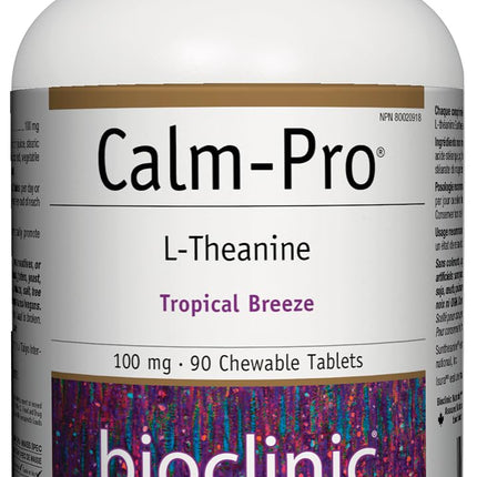 Bioclinic Calm Pro Chewable Tablets, 90 Count