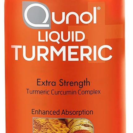 Qunol Liquid Turmeric Curcumin with Black Pepper 1000 Milligram, Supports Healthy Inflammation Response and Joint Support, Dietary Supplement, Extra Strength, 40 Servings, 20.3 fl oz (pack of 1)