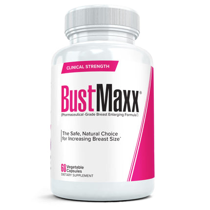 BustMaxx: The Most Trusted Breast Enhancement Pills | Natural, Vegan Friendly Breast Enlargement and Female Augmentation Supplement for Breast Growth, 60 Capsules