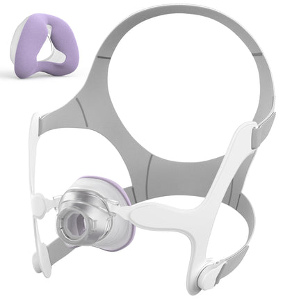 Improved Set for Airfit N20 & Airtouch N20, Includes Strap, Nasal Cushion Mask, Frame, Comfortable&Washable CPAP Supplies by MEDICOLOR, Small
