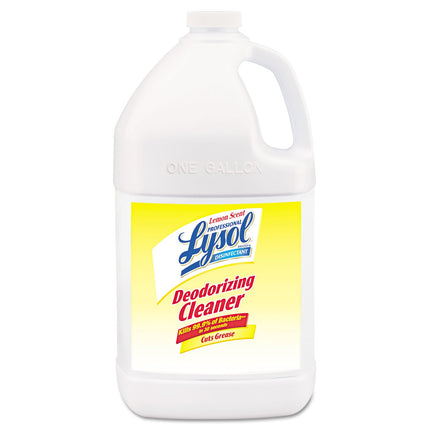 Lysol Professional Lysol Professional Disinfectant Deodorizing Cleaner 128 Pack of, Yellow, Lemon, 512 Ounce, (Pack of 4)