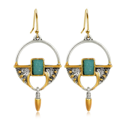 JA.S.JR Vintage Boho Earrings 14K Gold Plated Drop Dangle Earrings for Women
