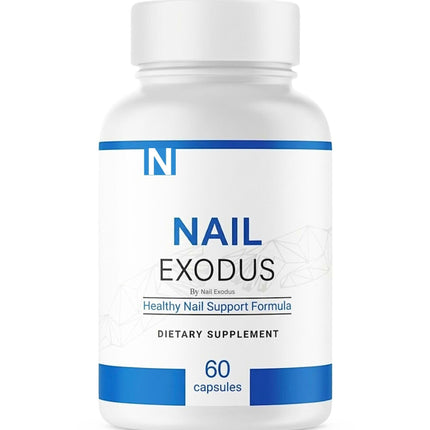 NAIL EXODUS – Vitality Healthy Supplement, Daily Nail Care Capsules for Healthy Looking Nails, Beauty & Wellness Dietary Supplement – 60 Capsules