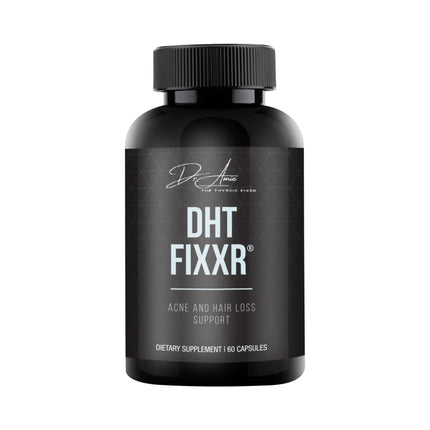 Fixxr DHT Support by Dr. Amie | with Saw Palmetto and Nettles | Acne and Hair Loss Support | 60 Capsules