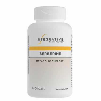 Integrative Therapeutics Berberine - Supports Metabolic Health & Cellular Energy Metabolism - Practitioner-Trusted Quality - Dairy-Free & Gluten-Free - 120 Capsules (120 Servings)
