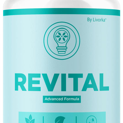 Revital Capsules - Official Revital Supplement Advanced Premium Formula - Maximum Strength, All Natural RevitalPills Support for Overall Health & Wellness Reviews, 60 Capsules for 1 Month