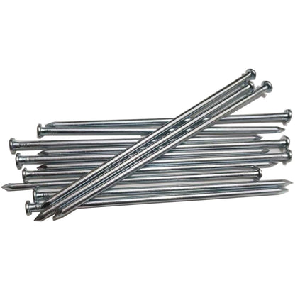 Metal Stakes, 10 Inch 35Pcs Silver Galvanized Landscape Spikes,Garden Nails