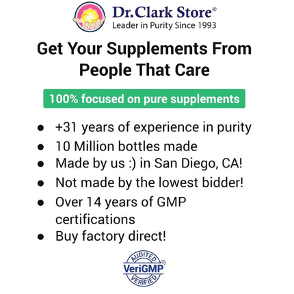 Dr Clark Store CRaNiULS (Multi Vitamin & Mineral), 520 mg 150 Gelatin Capsules